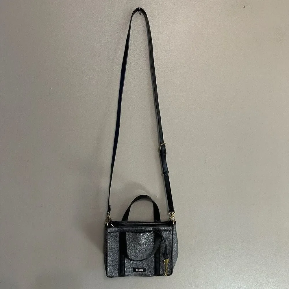 Fossil Maisie Mini Metallic Satchel